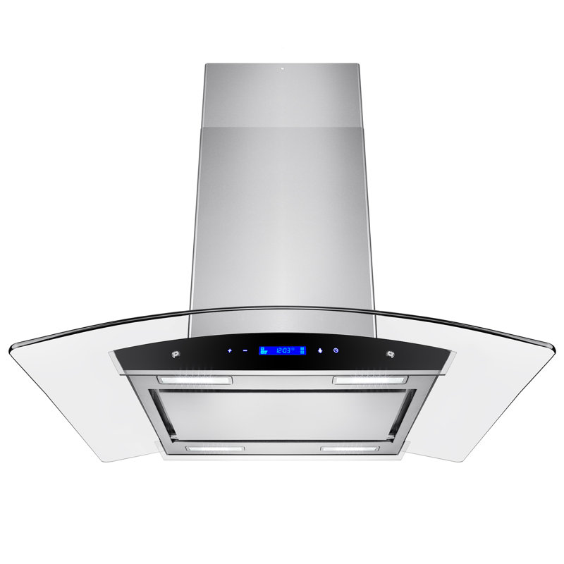 AKDY 36" 400 CFM Ductless Island Mount Range Hood Wayfair